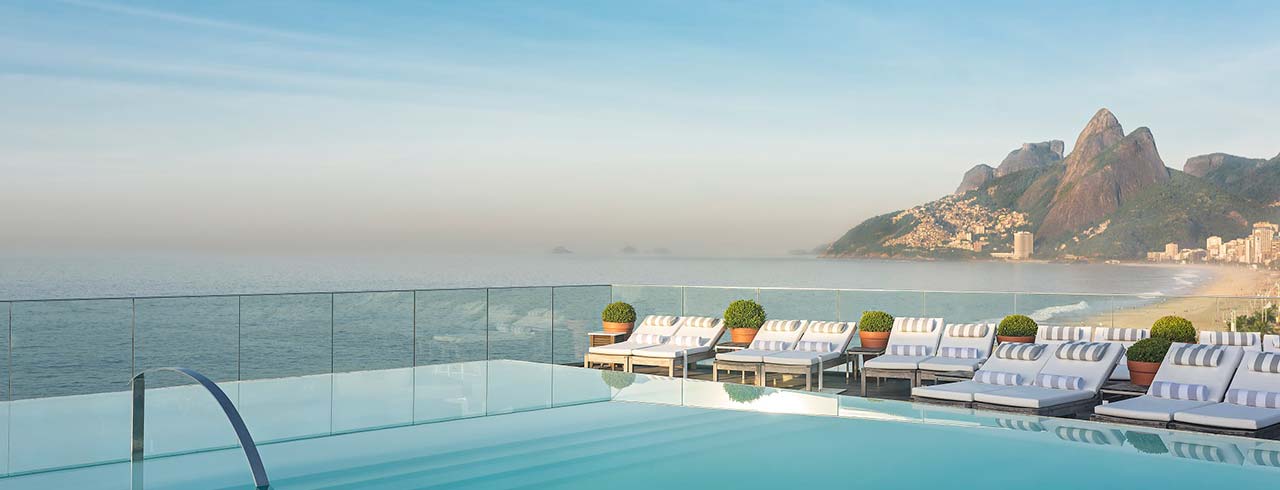 Hotel Fasano Rio, em Ipanema, melhor hotel do Rio de Janeiro