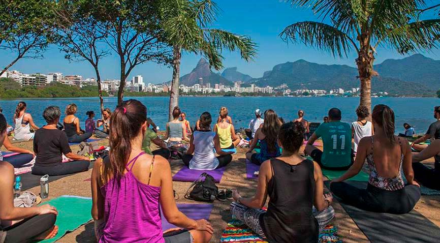 Aulão de yoga gratuito rio de janeiro